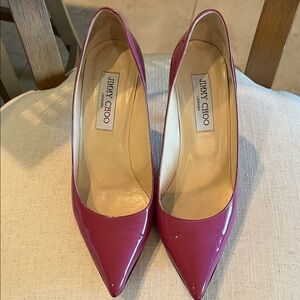 Jimmy Choo Fuchsia Heels